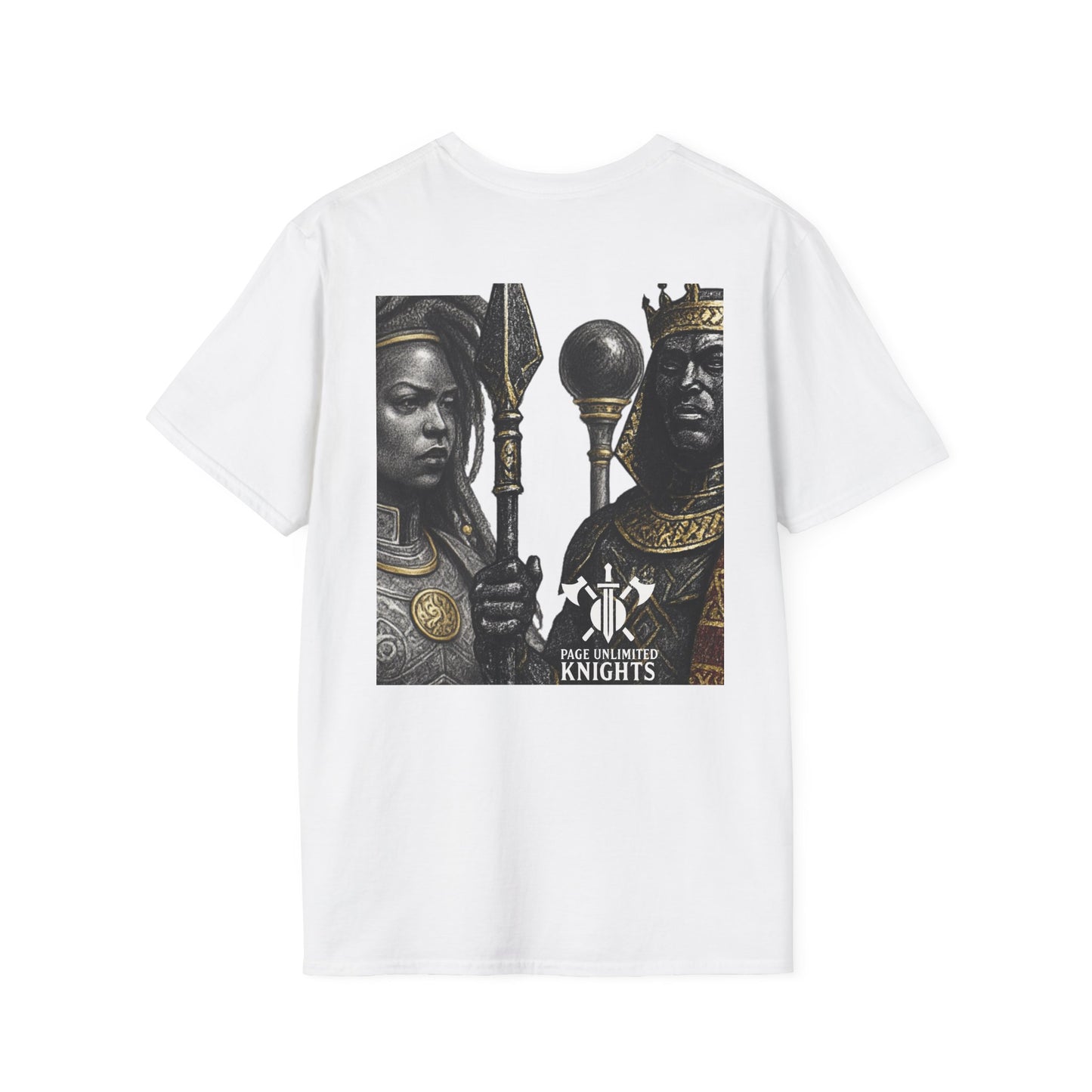 Unlimited Knights Graphic T-Shirt | Medieval Knight Illustration