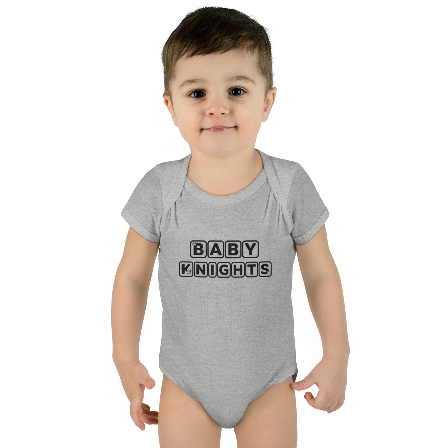 Unlimited Knights baby bodysuit