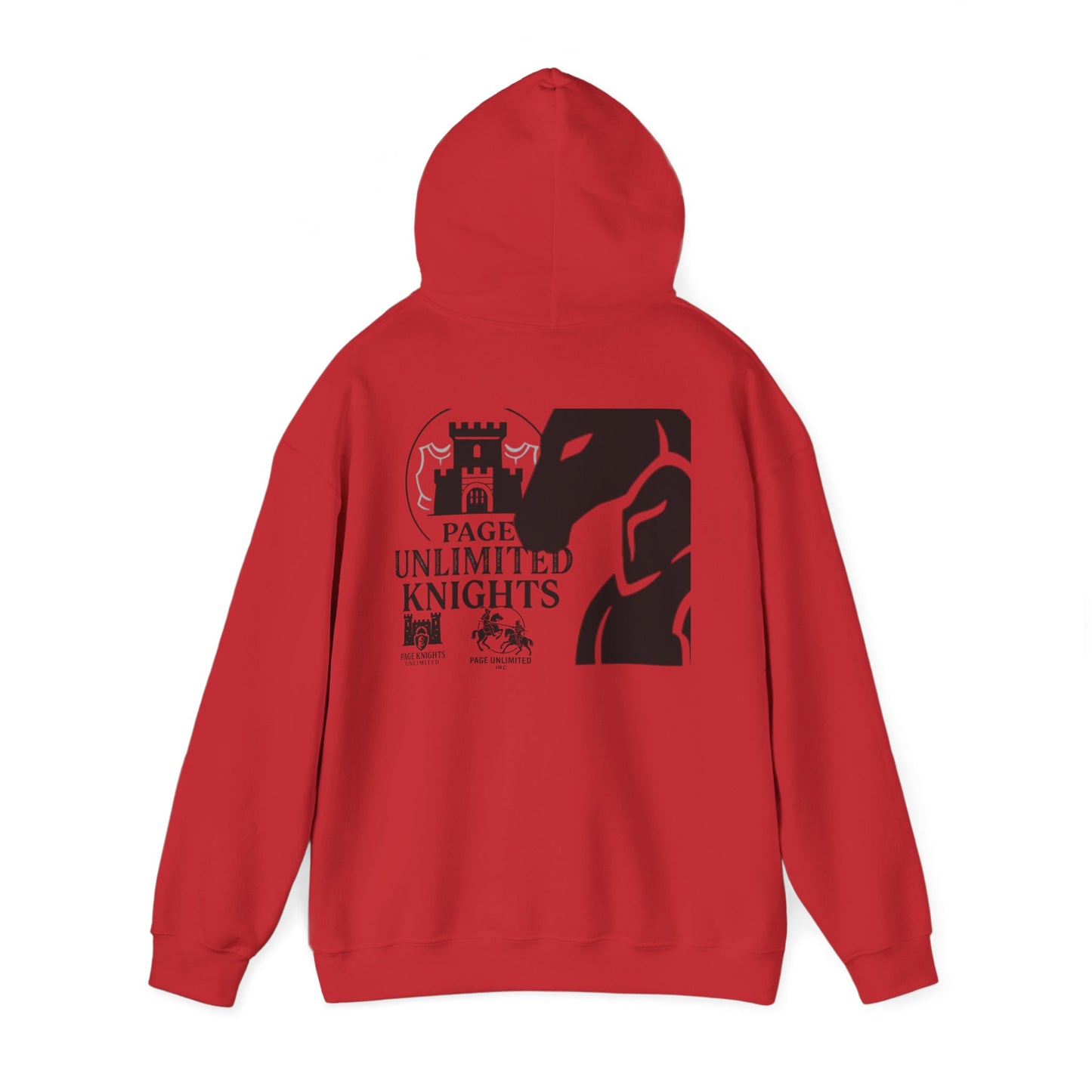 Chess Knight Hoodie — Page Unlimited Knights Graphic Hoodie
