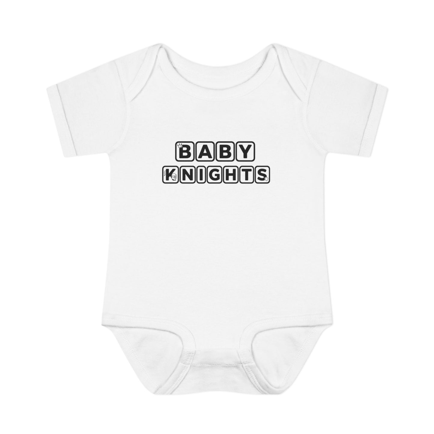 Unlimited Knights baby bodysuit