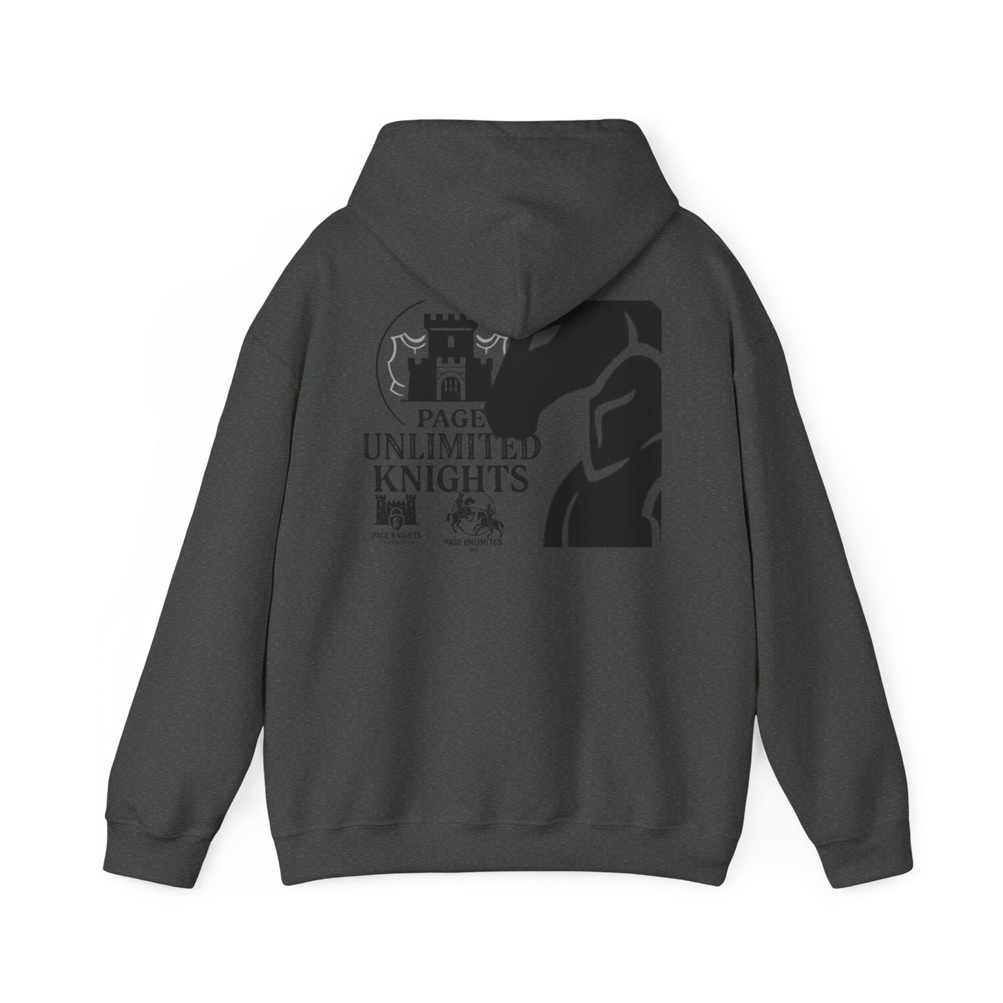 Chess Knight Hoodie — Page Unlimited Knights Graphic Hoodie