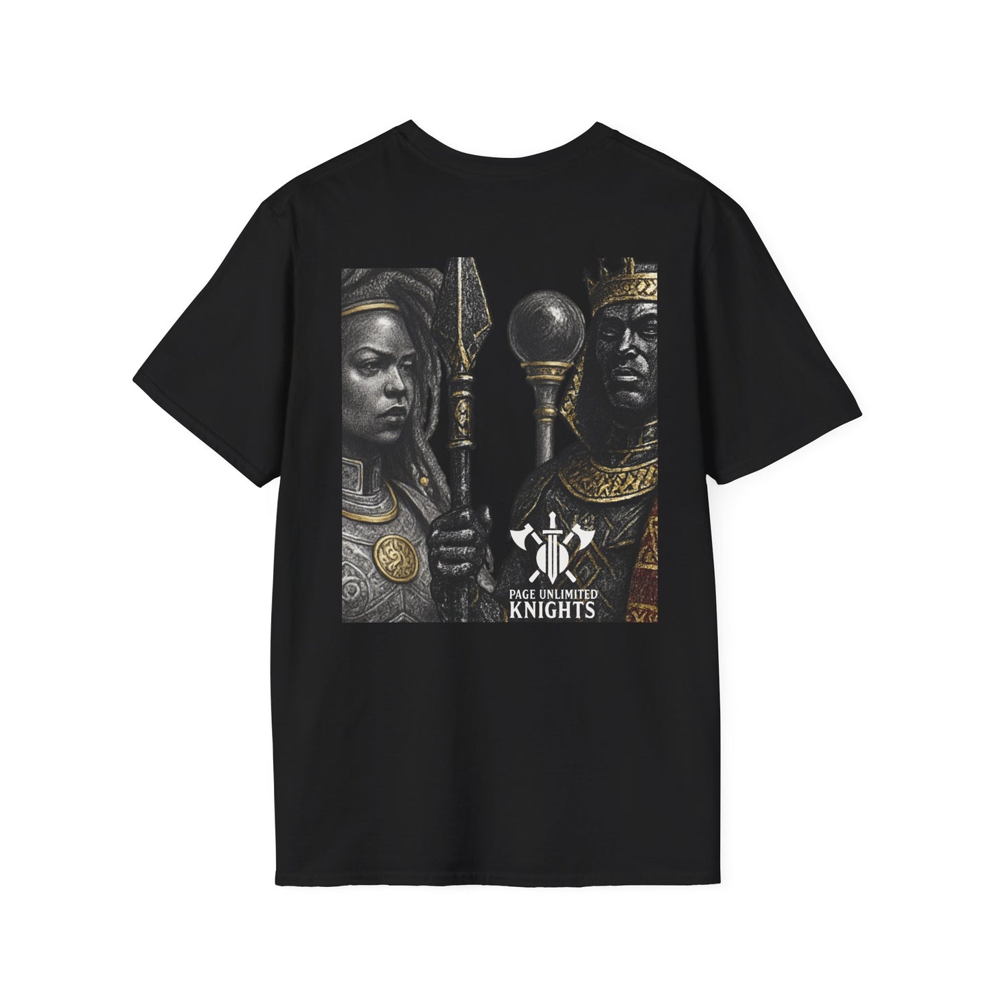 Unlimited Knights Graphic T-Shirt | Medieval Knight Illustration