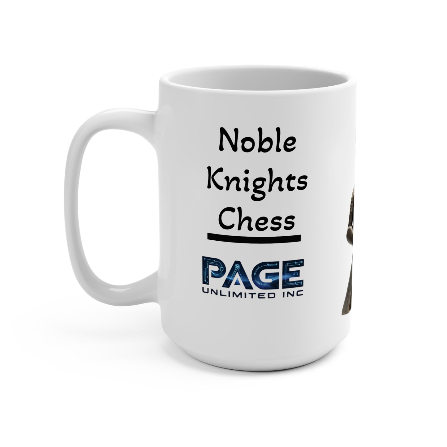 Noble Knights Chess Mug 15oz