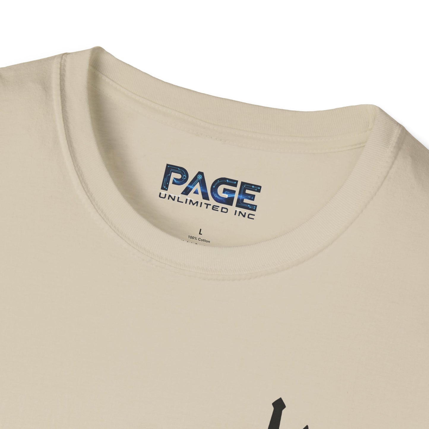 Page Unlimited Knights Castle Shield T-Shirt | Medieval Crest Logo