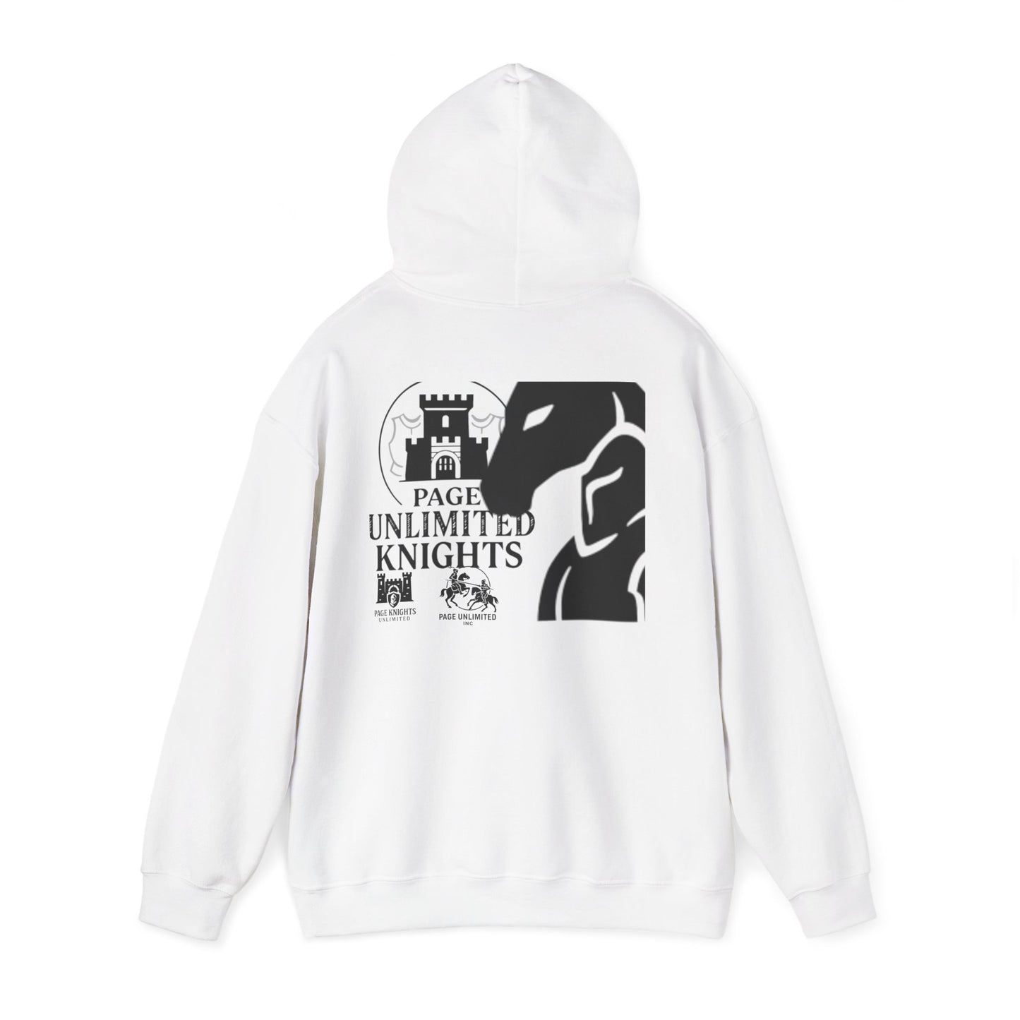Chess Knight Hoodie — Page Unlimited Knights Graphic Hoodie