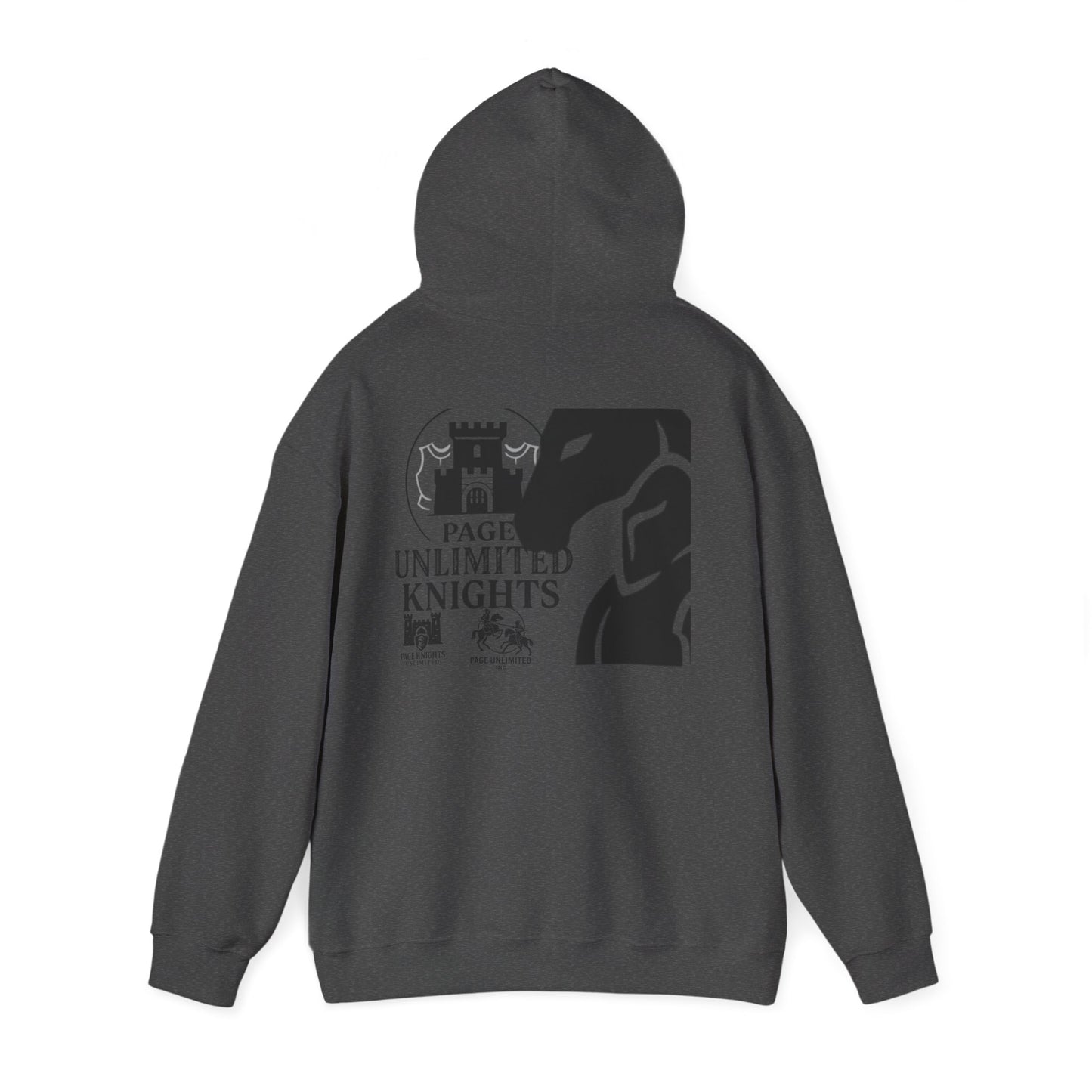 Chess Knight Hoodie — Page Unlimited Knights Graphic Hoodie