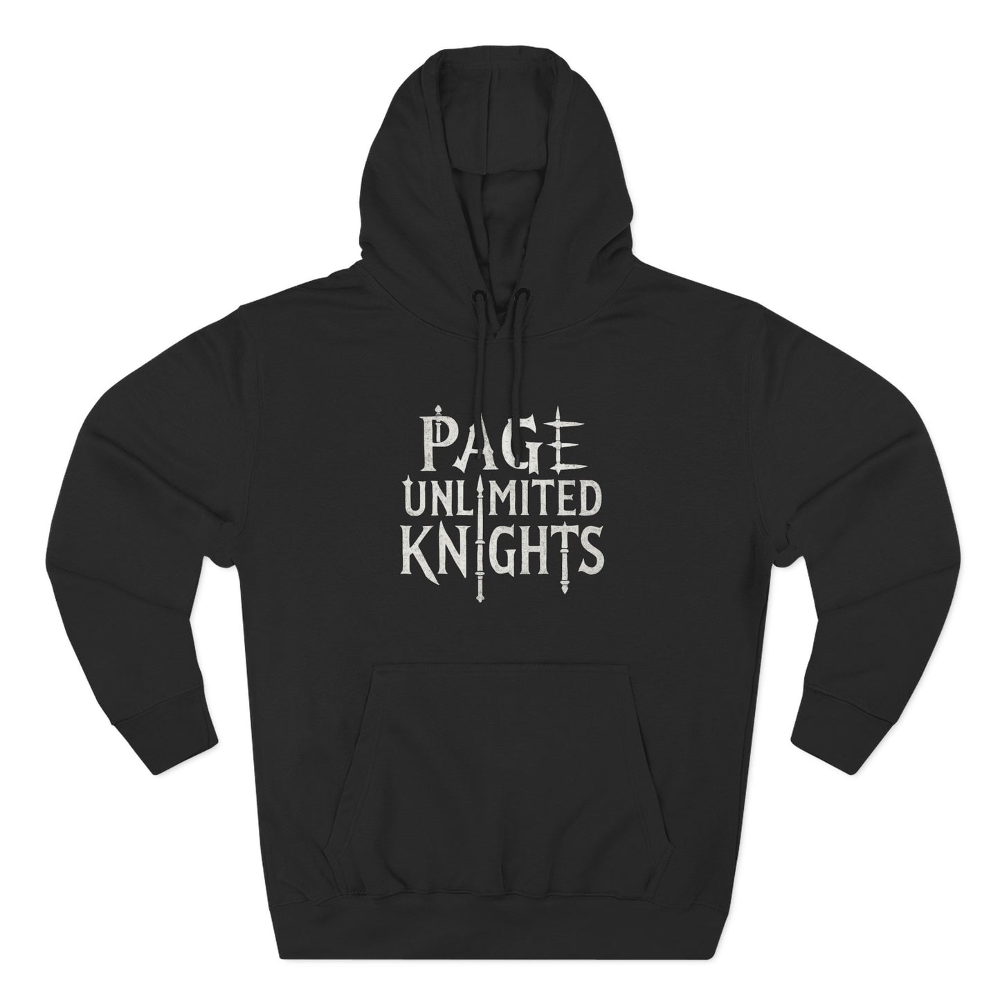 Page Unlimited Knights Medieval Three-Panel Fleece Hoodie