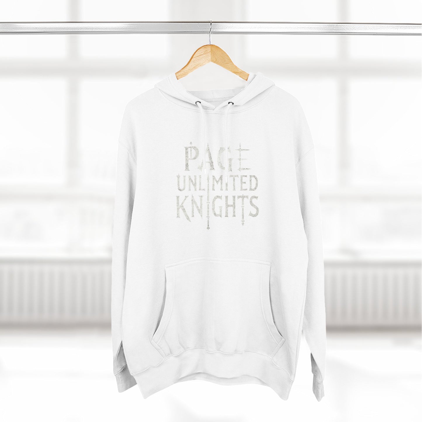 Page Unlimited Knights Medieval Three-Panel Fleece Hoodie