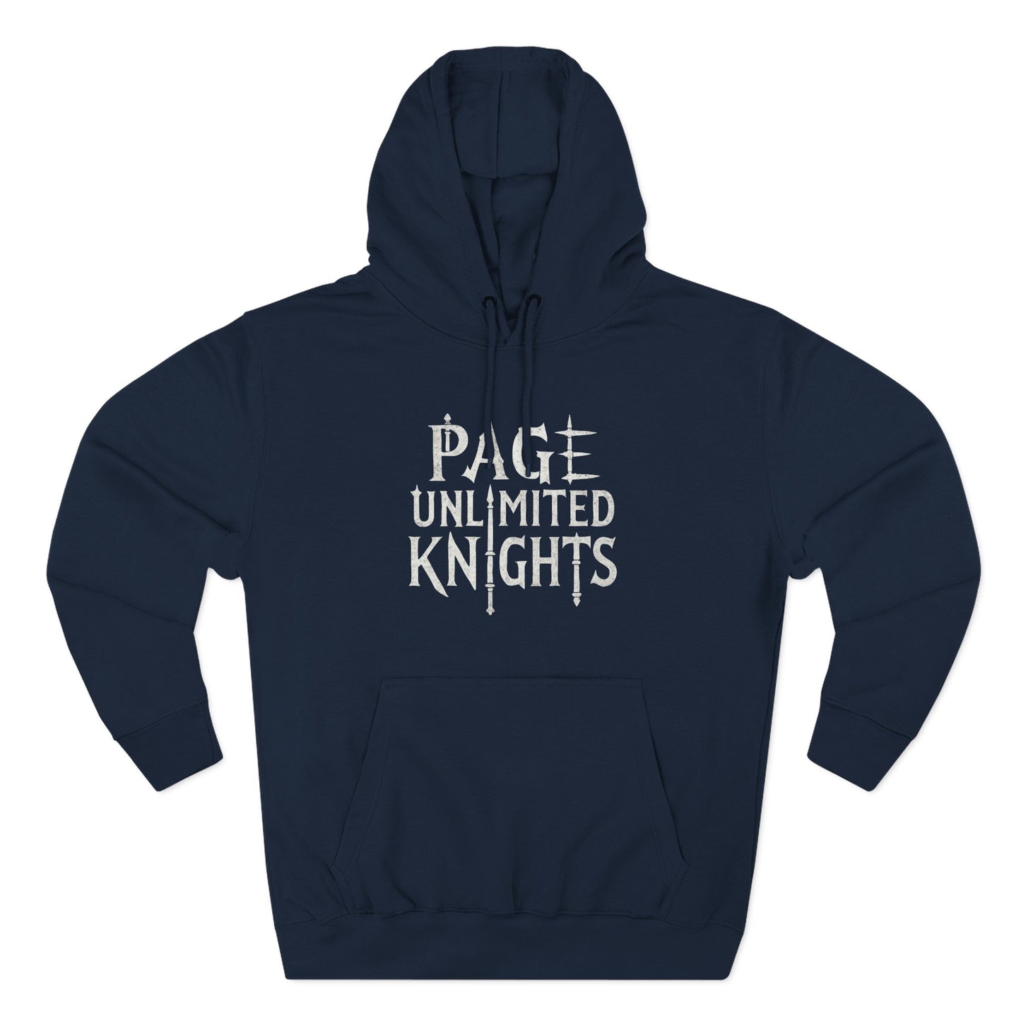 Page Unlimited Knights Medieval Three-Panel Fleece Hoodie