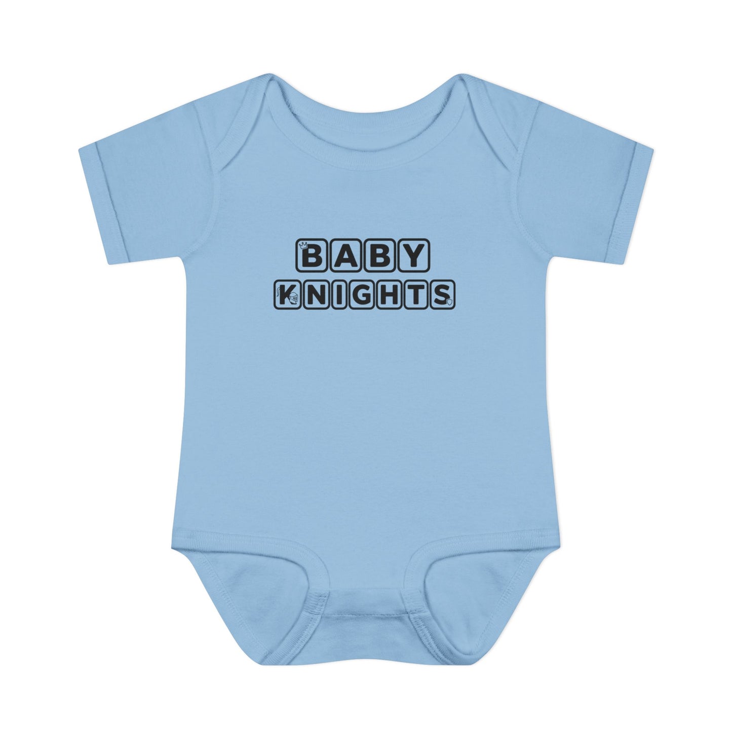 Unlimited Knights baby bodysuit