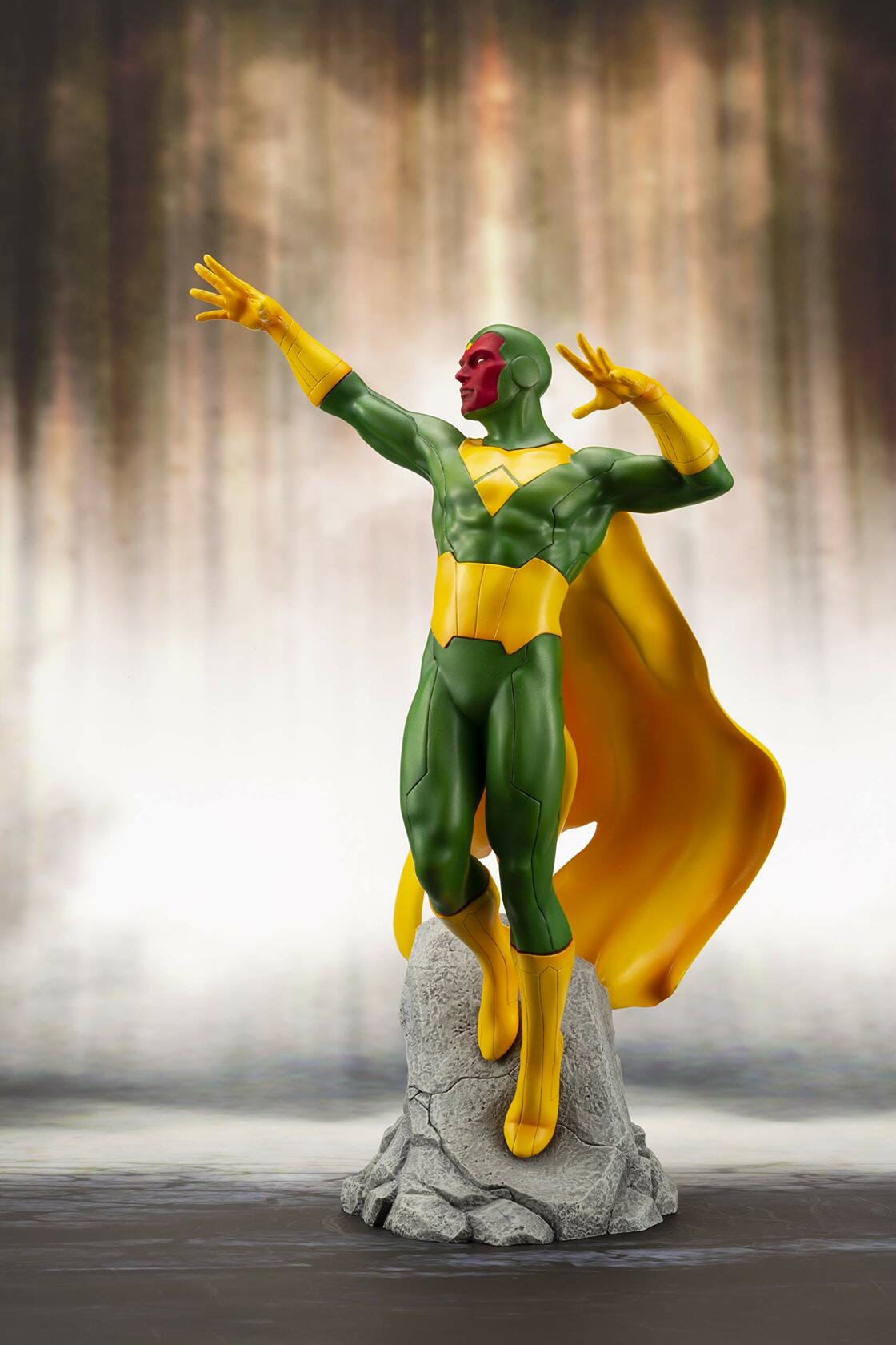 Kotobukiya Marvel Universe: Avengers Series: Vision Artfx+ Statue, Multicolor