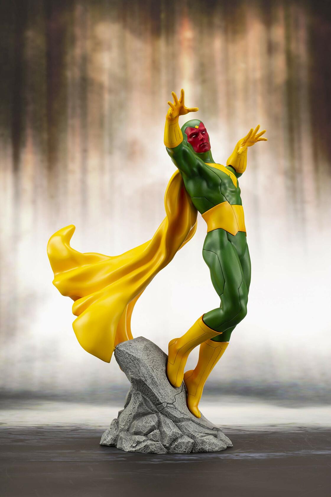 Kotobukiya Marvel Universe: Avengers Series: Vision Artfx+ Statue, Multicolor