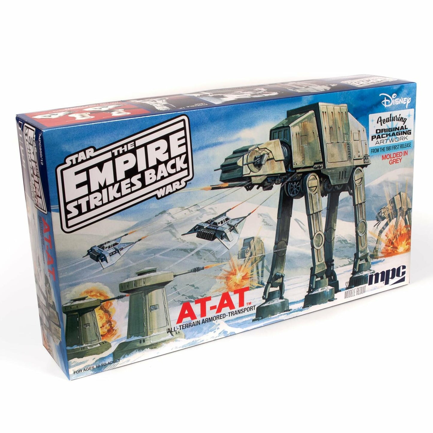 MPC Star Wars: The Empire Strikes Back at-at 1:1000 Scale Model Kit