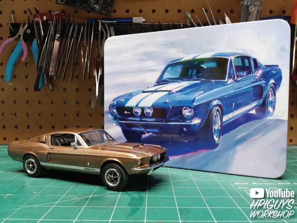 AMT 1967 Shelby GT350 USPS Stamp Series 1:25 Scale Model Kit