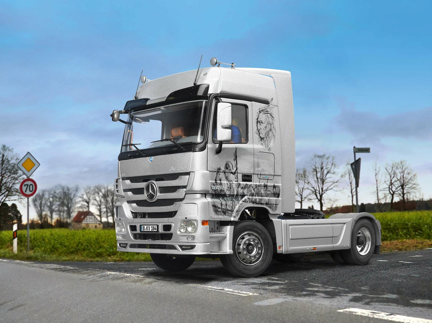 Revell Germany Mercedes-Benz Actros MP 3 Model Kit