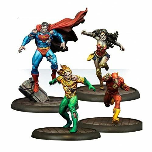 Knight Models DC Miniature Game: Justice League Dceased – 35MM Scale - Unpainted – Ages 14+