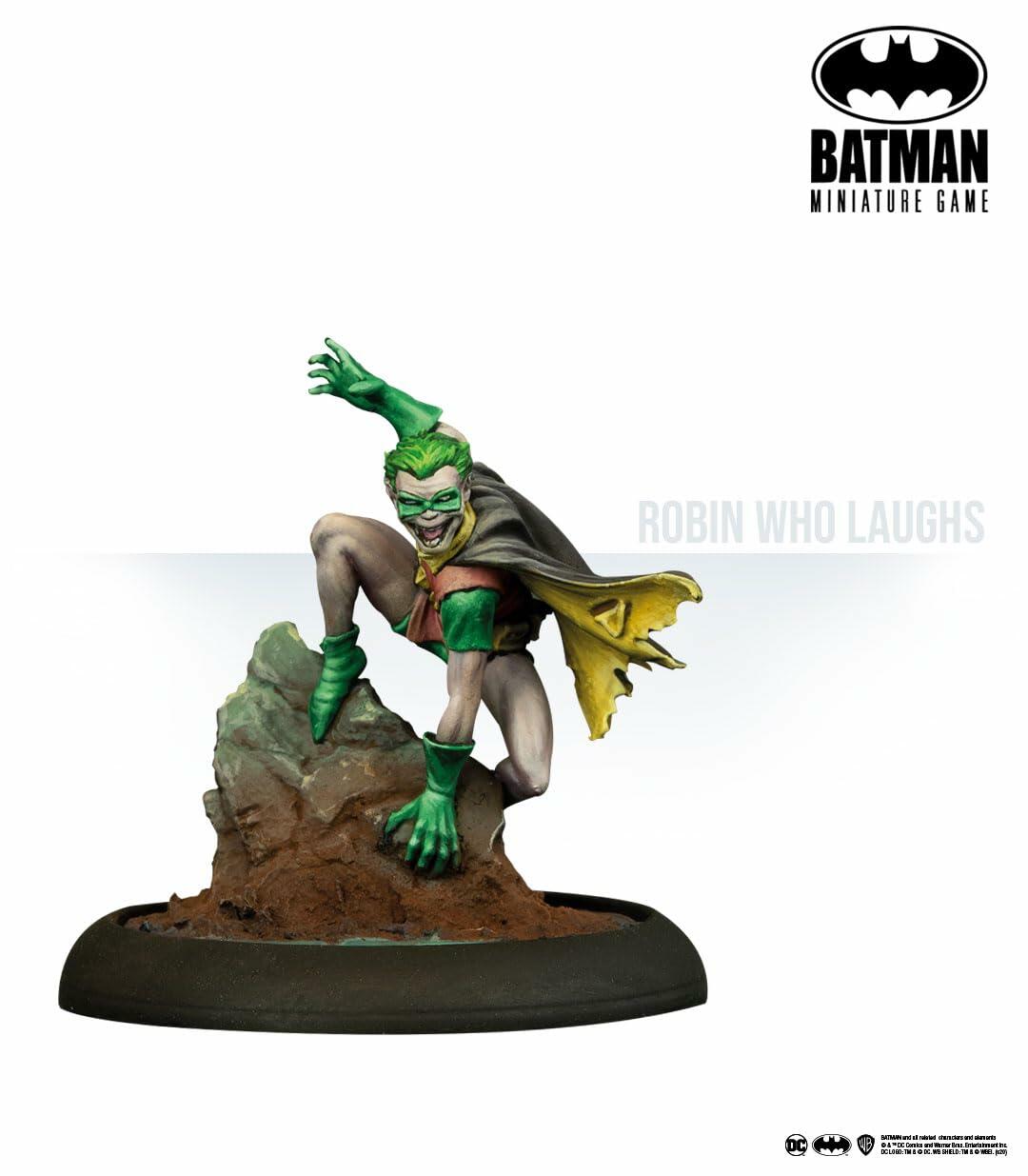 Knight Models Batman Miniature Game: The Batman Who Laughs (Batbox) – 35MM Scale - Unpainted – Ages 14+