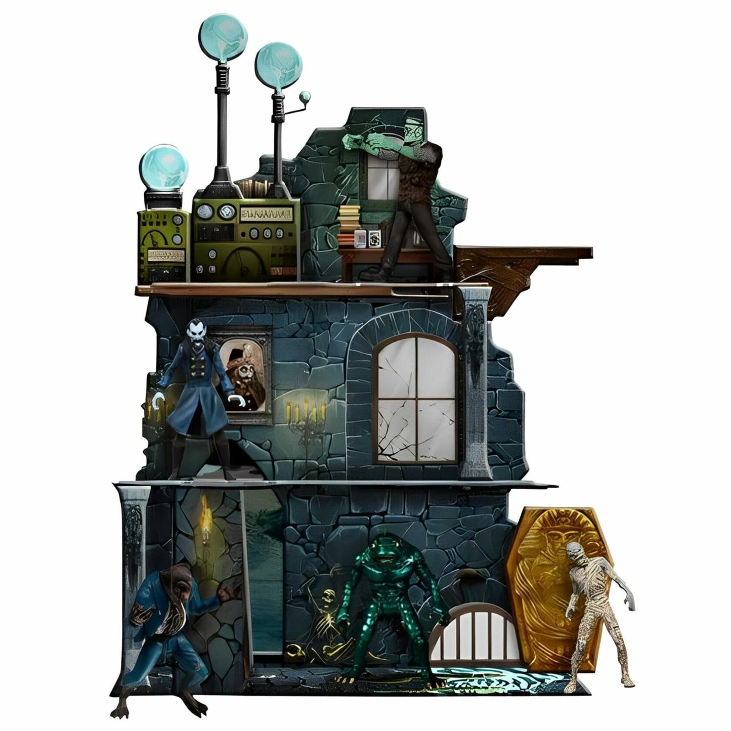 Mezco - 5 Points Mezco's Monsters - Tower of Fear Deluxe Boxed Set, Mezco, Gifts