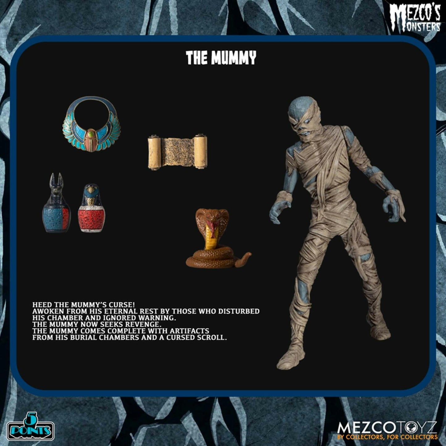 Mezco - 5 Points Mezco's Monsters - Tower of Fear Deluxe Boxed Set, Mezco, Gifts