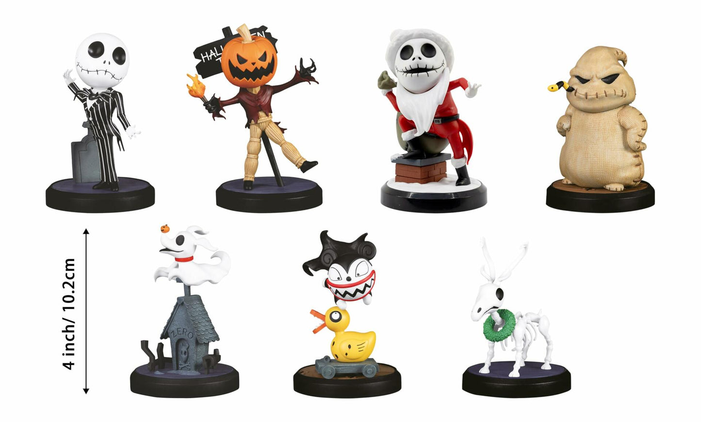 YuMe Disney's The Nightmare Before Christmas Classic Series Hero Box - Blind Box (1 Pack) 4" Collectible Toy Figurines,