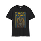 Page Knight Unisex Softstyle T-Shirt  Comic Book Art, Graphic Tee