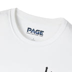 Page Unlimited Knights Castle Shield T-Shirt | Medieval Crest Logo