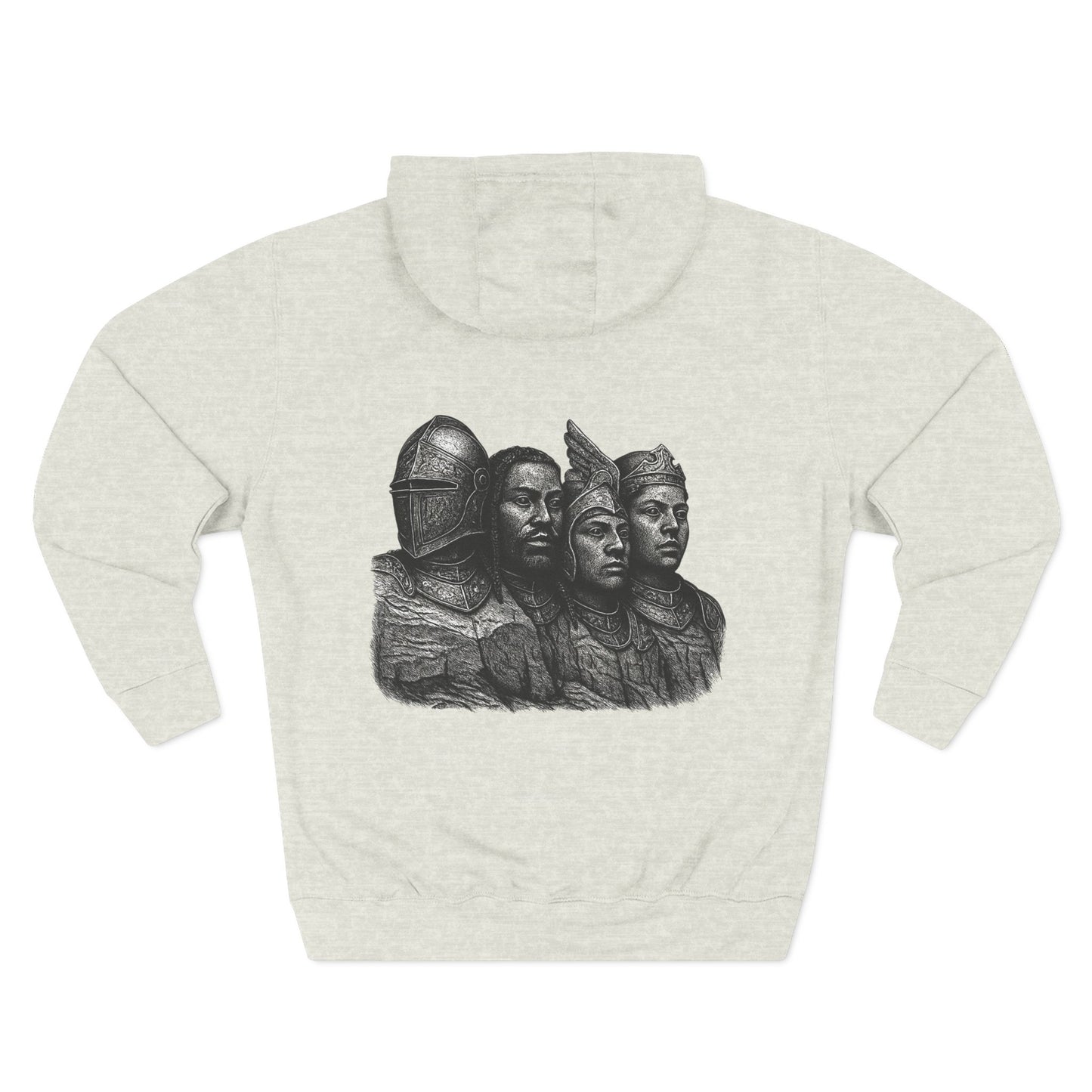 Page Unlimited Knights Medieval Three-Panel Fleece Hoodie