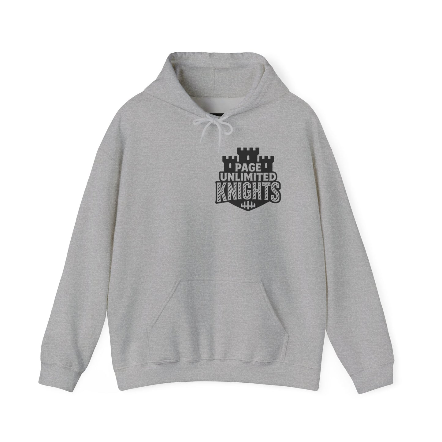 Chess Knight Hoodie — Page Unlimited Knights Graphic Hoodie