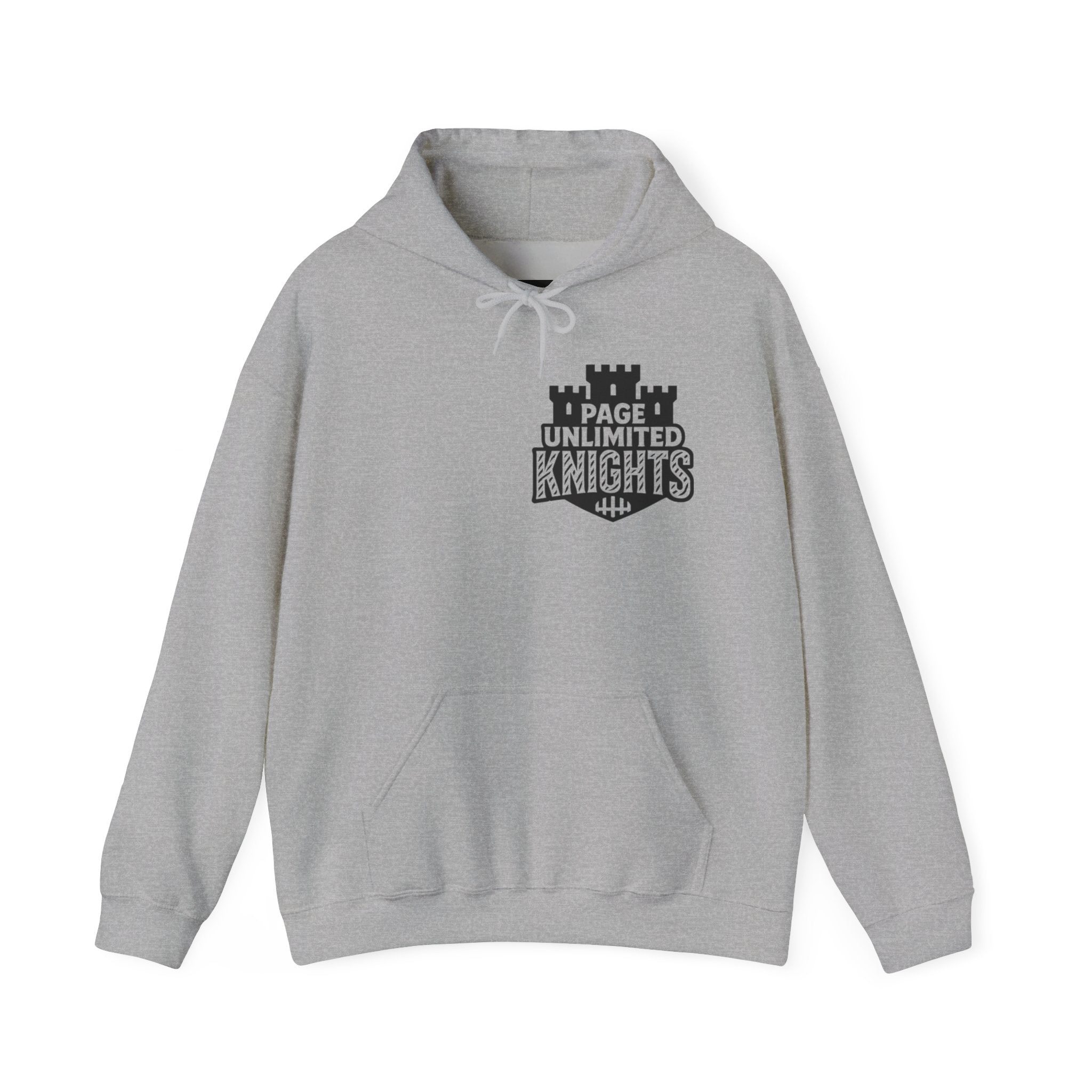 Chess Knight Hoodie — Page Unlimited Knights Graphic Hoodie