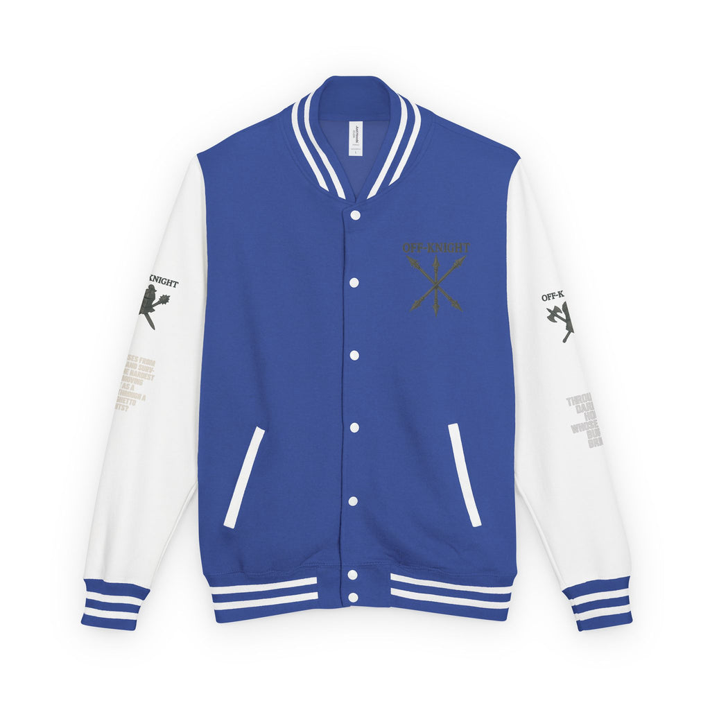 Off Knight Letterman Jacket | Page Unlimited Knights