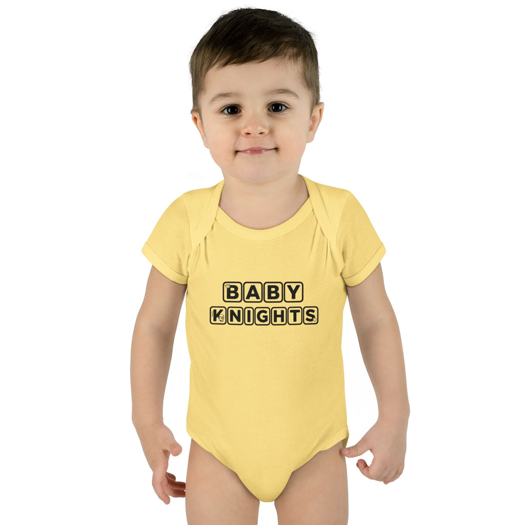 Unlimited Knights baby bodysuit