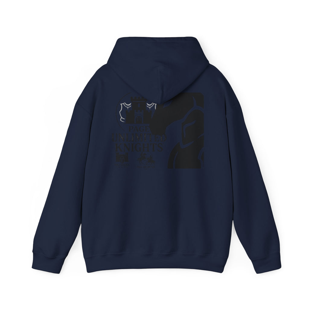 Chess Knight Hoodie — Page Unlimited Knights Graphic Hoodie