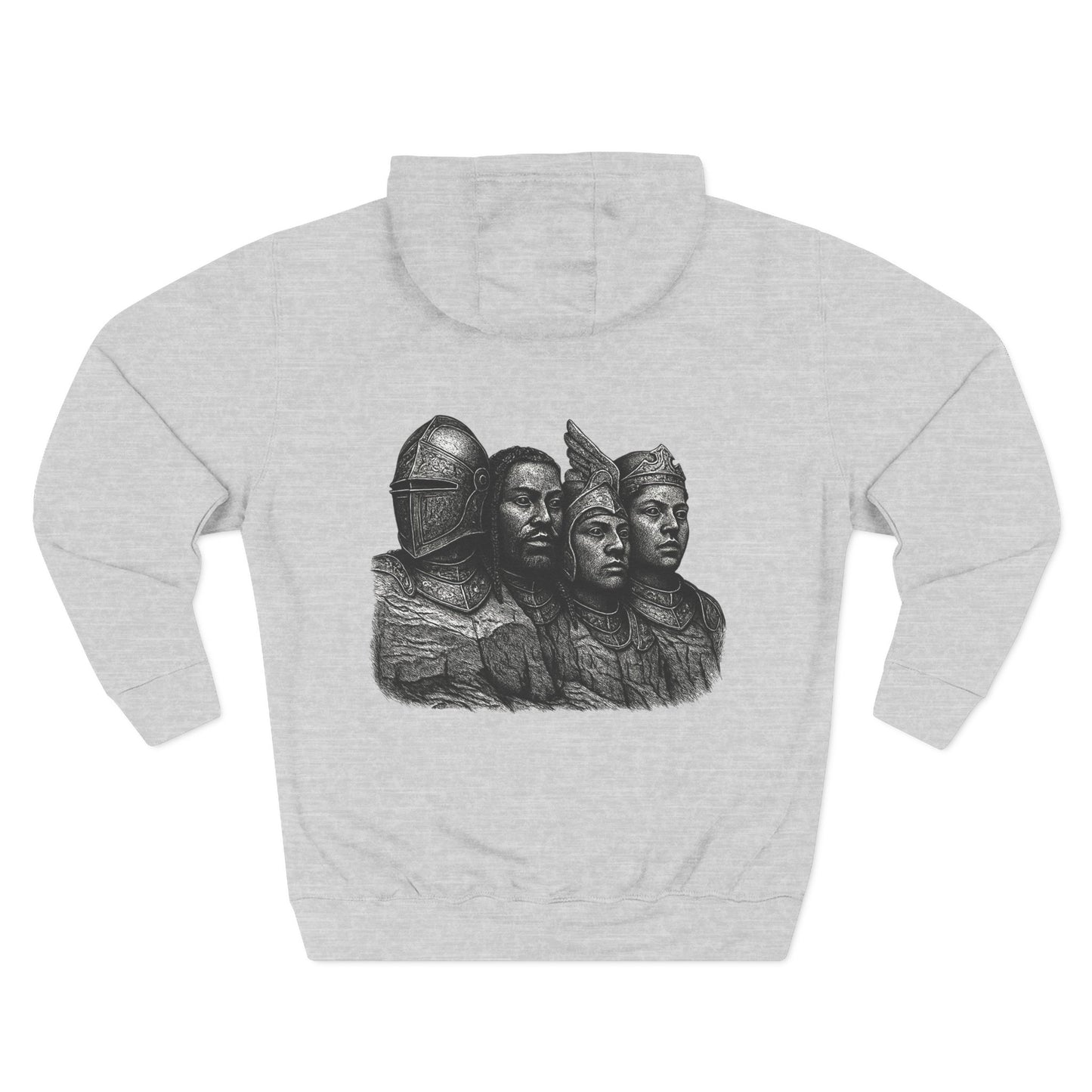 Page Unlimited Knights Medieval Three-Panel Fleece Hoodie