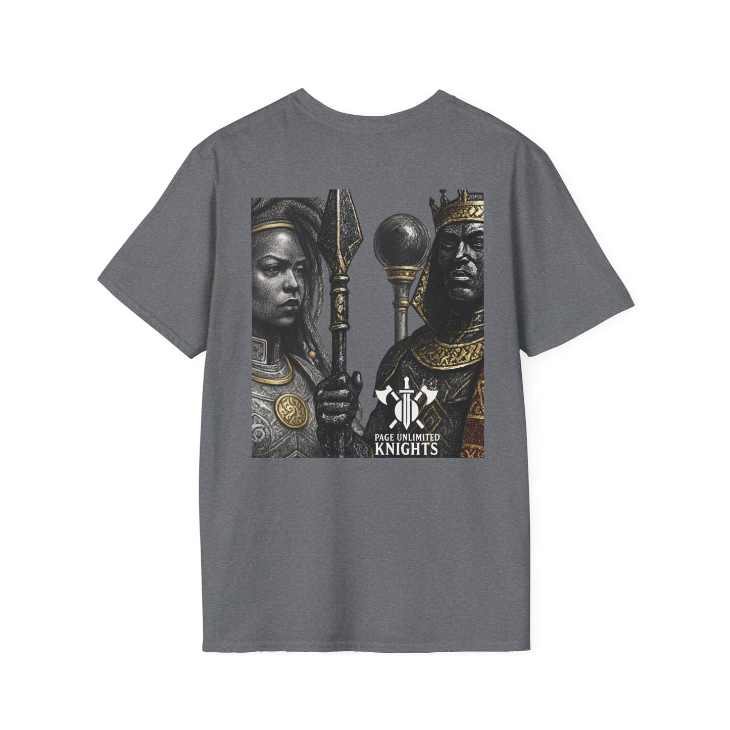 Unlimited Knights Graphic T-Shirt | Medieval Knight Illustration