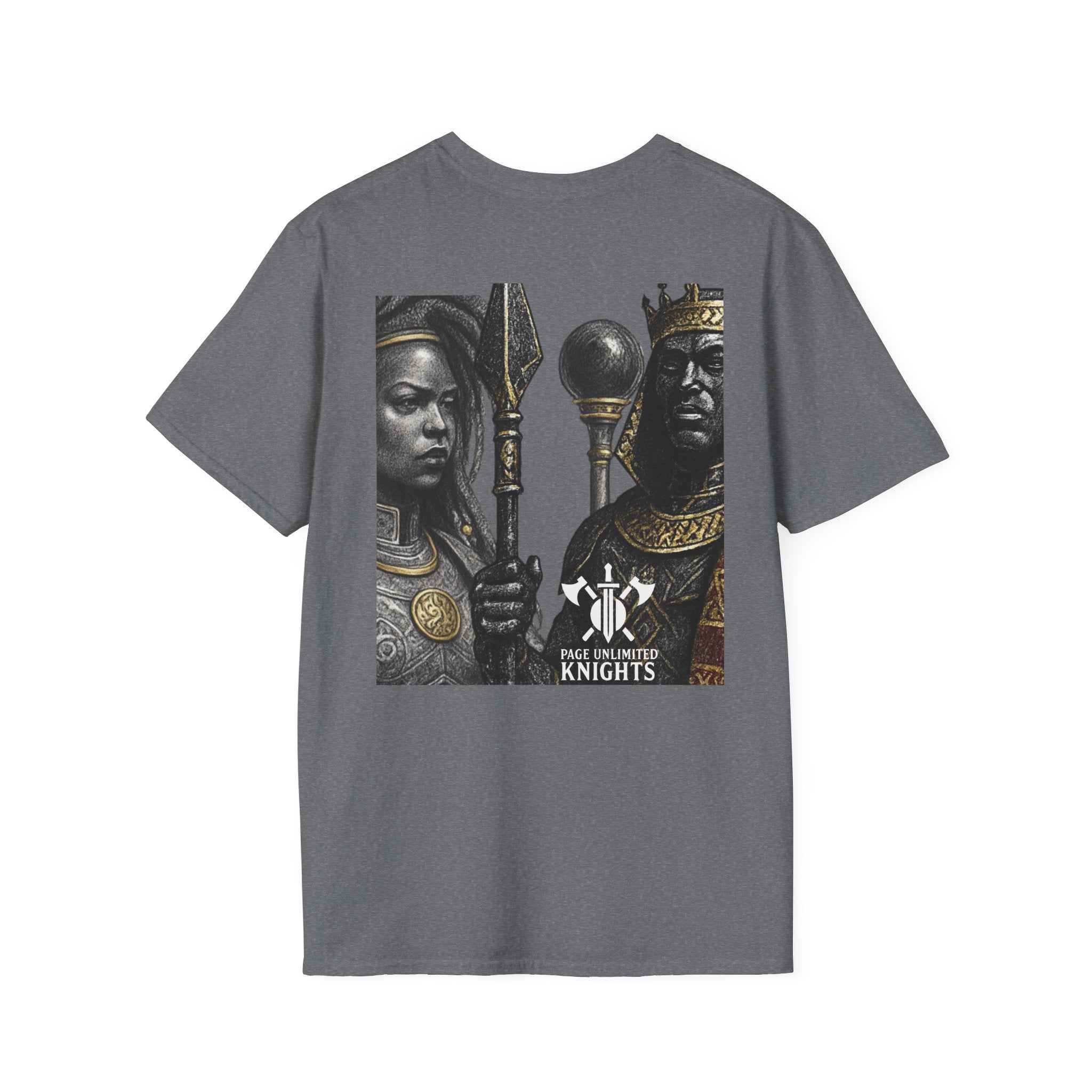 Unlimited Knights Graphic T-Shirt | Medieval Knight Illustration