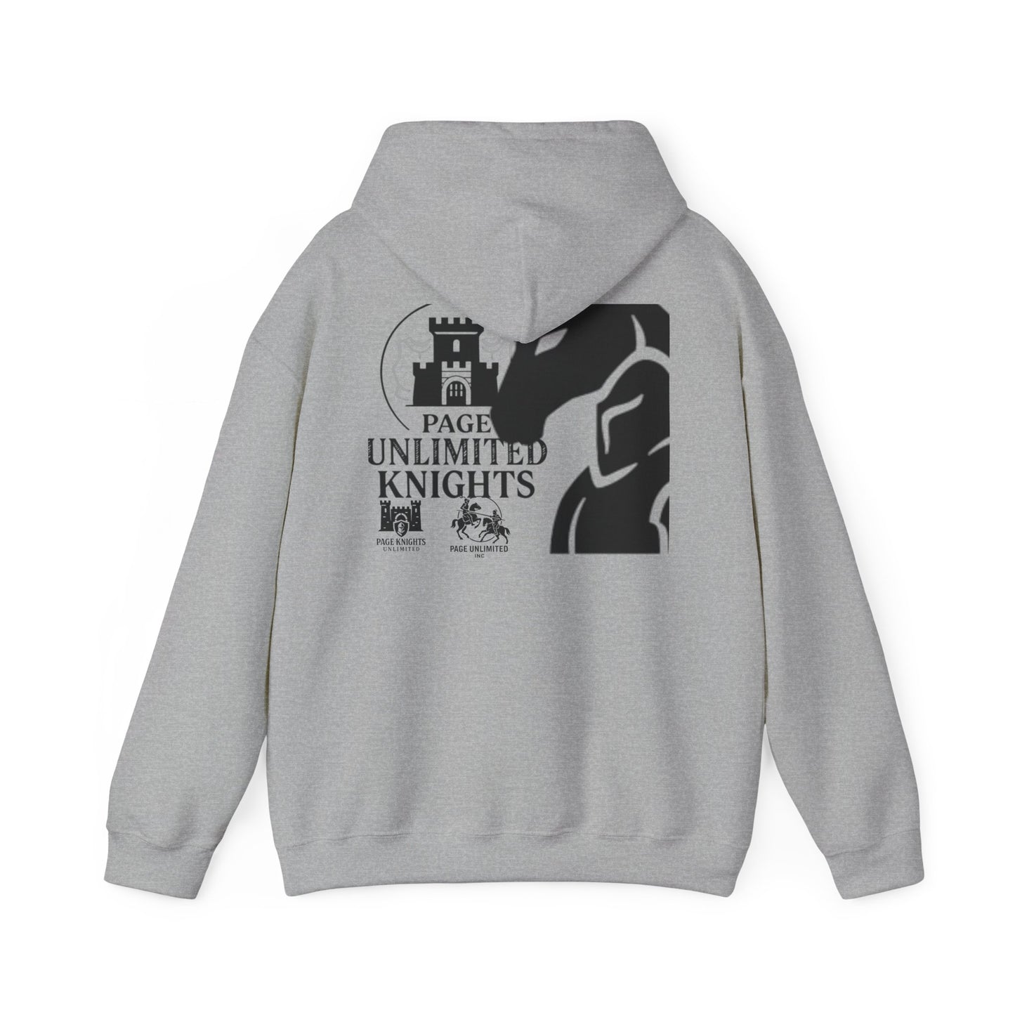 Chess Knight Hoodie — Page Unlimited Knights Graphic Hoodie