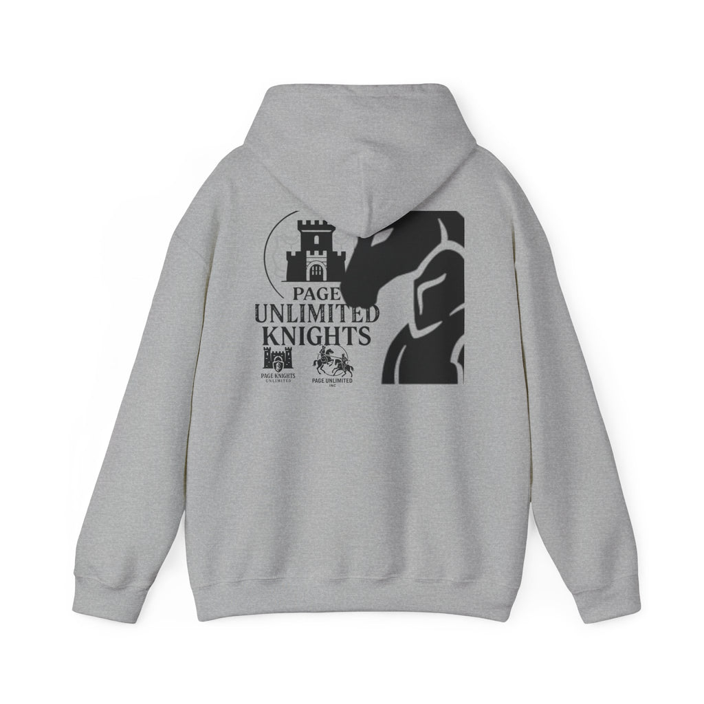 Chess Knight Hoodie — Page Unlimited Knights Graphic Hoodie