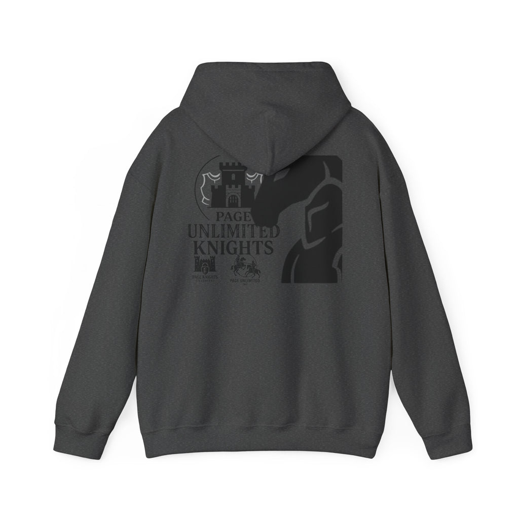 Chess Knight Hoodie — Page Unlimited Knights Graphic Hoodie