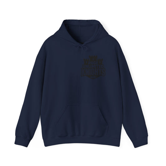 Chess Knight Hoodie — Page Unlimited Knights Graphic Hoodie