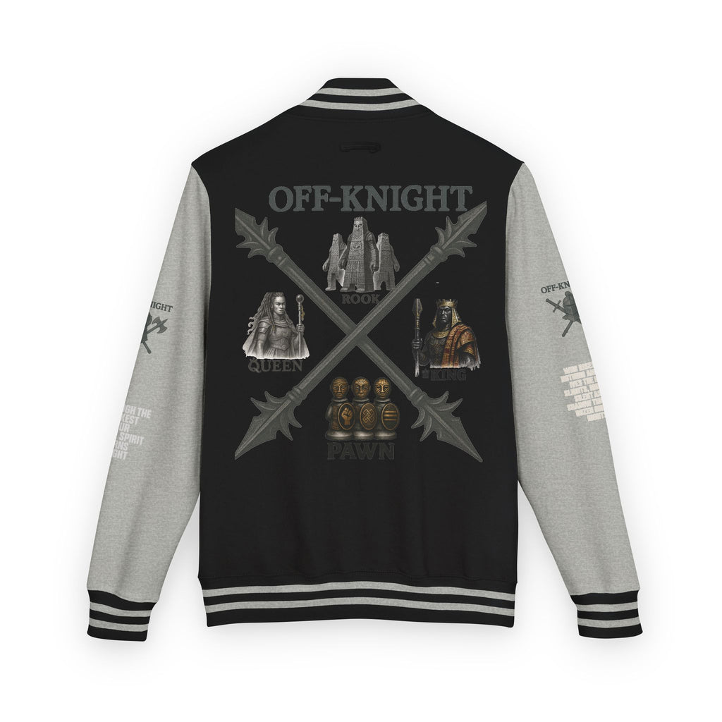 Off Knight Letterman Jacket | Page Unlimited Knights