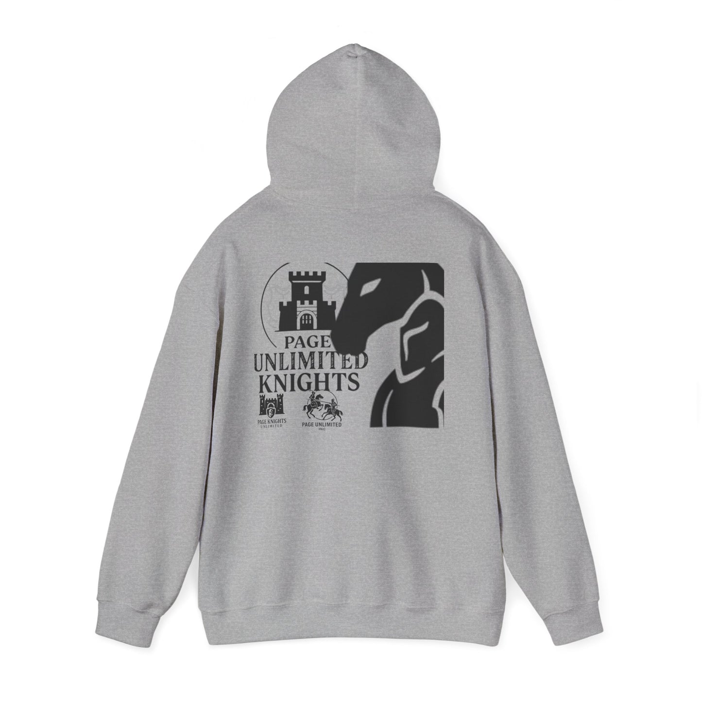Chess Knight Hoodie — Page Unlimited Knights Graphic Hoodie