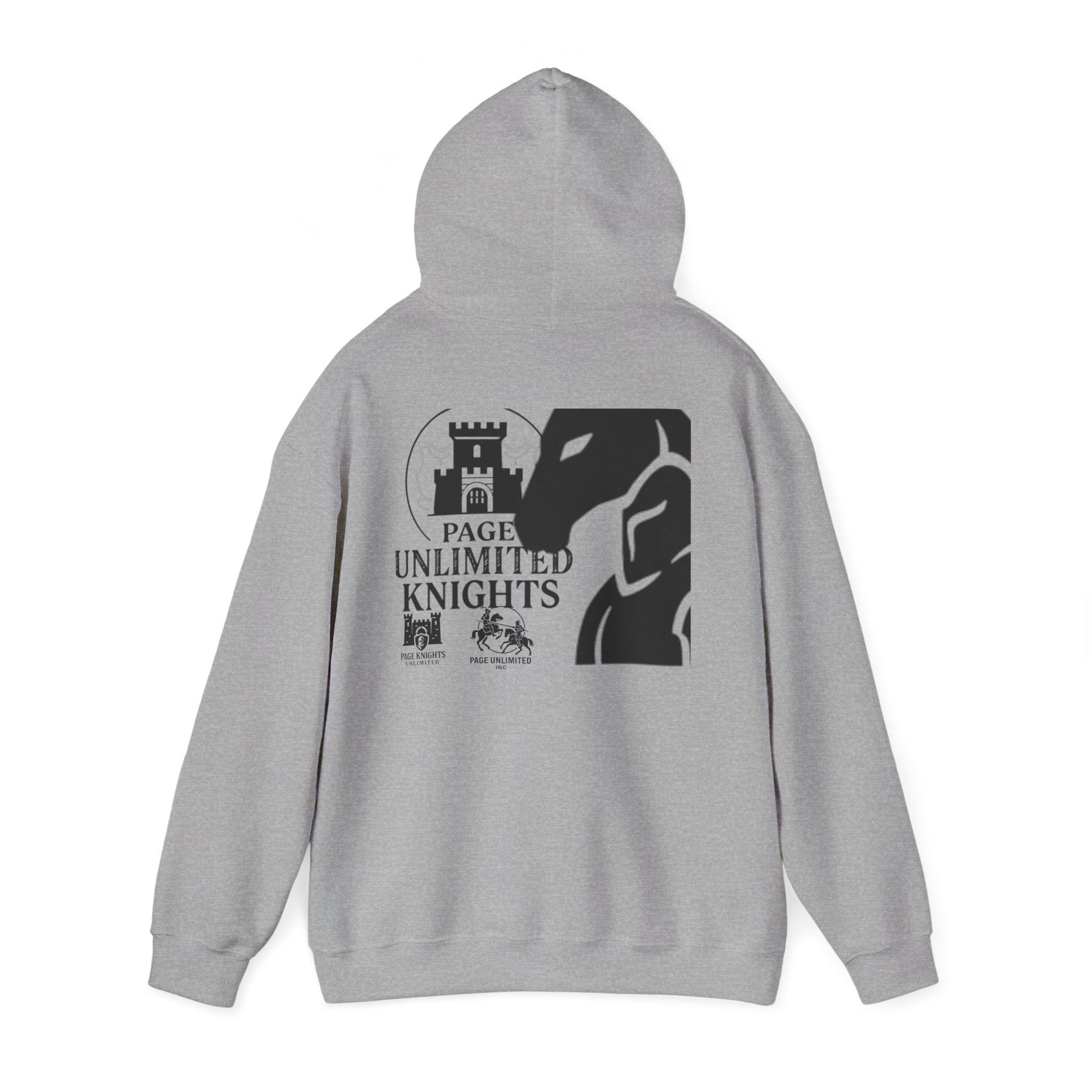 Chess Knight Hoodie — Page Unlimited Knights Graphic Hoodie