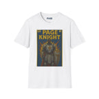 Page Knight Unisex Softstyle T-Shirt  Comic Book Art, Graphic Tee