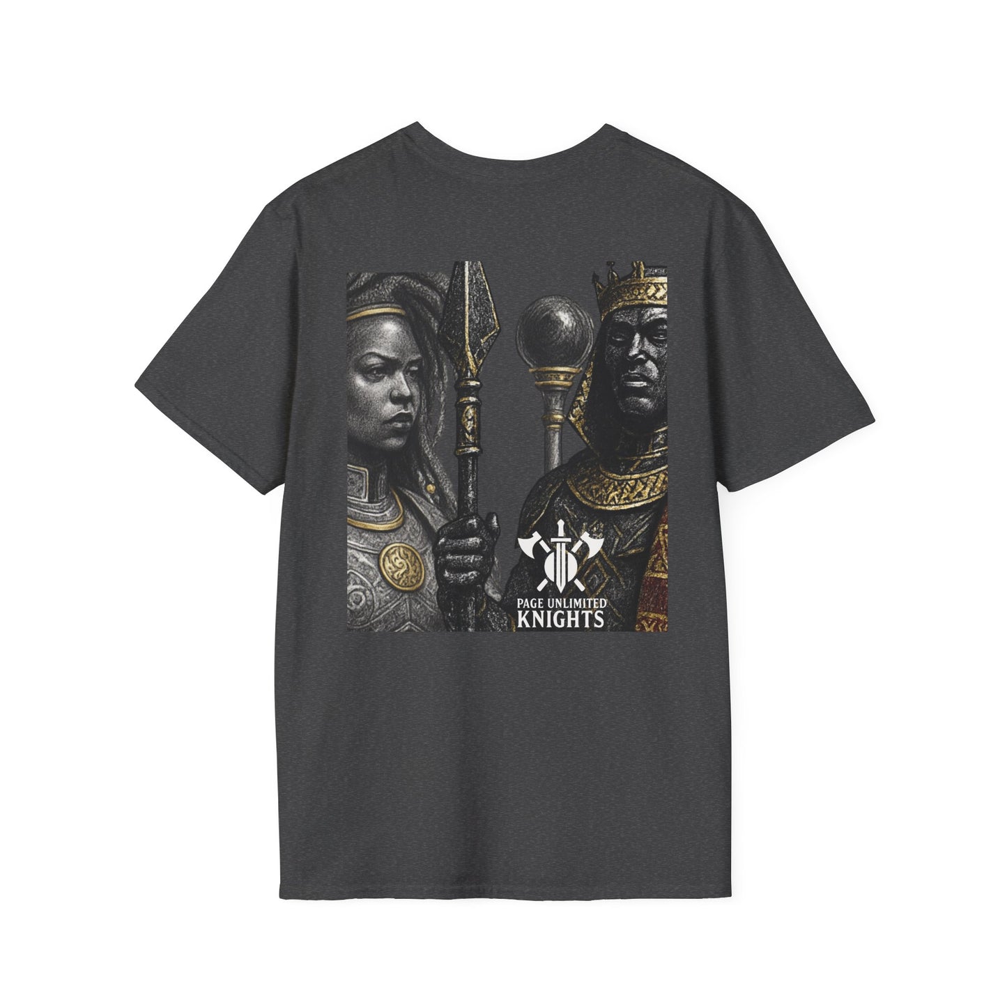 Unlimited Knights Graphic T-Shirt | Medieval Knight Illustration