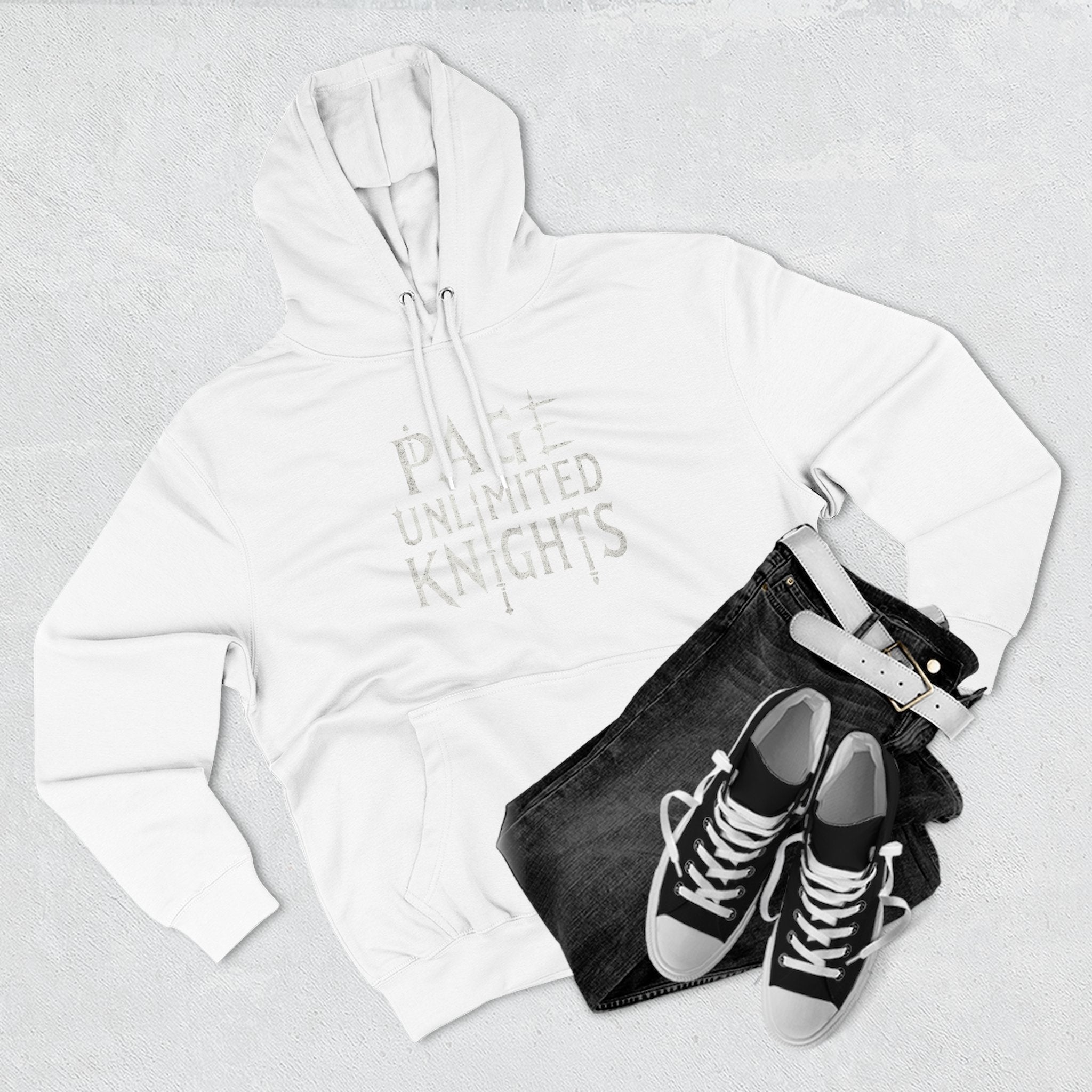 Page Unlimited Knights Medieval Three-Panel Fleece Hoodie
