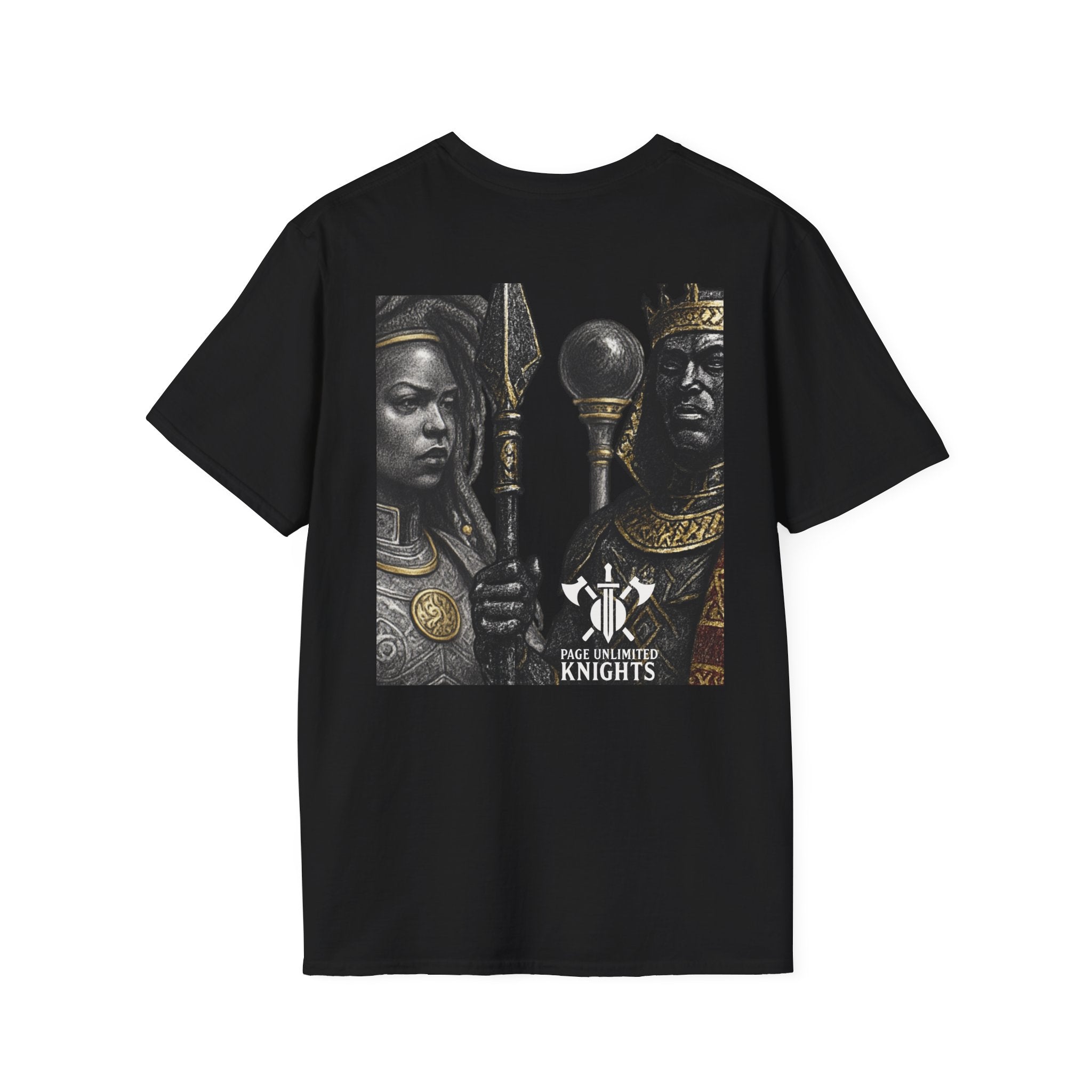 Unlimited Knights Graphic T-Shirt | Medieval Knight Illustration