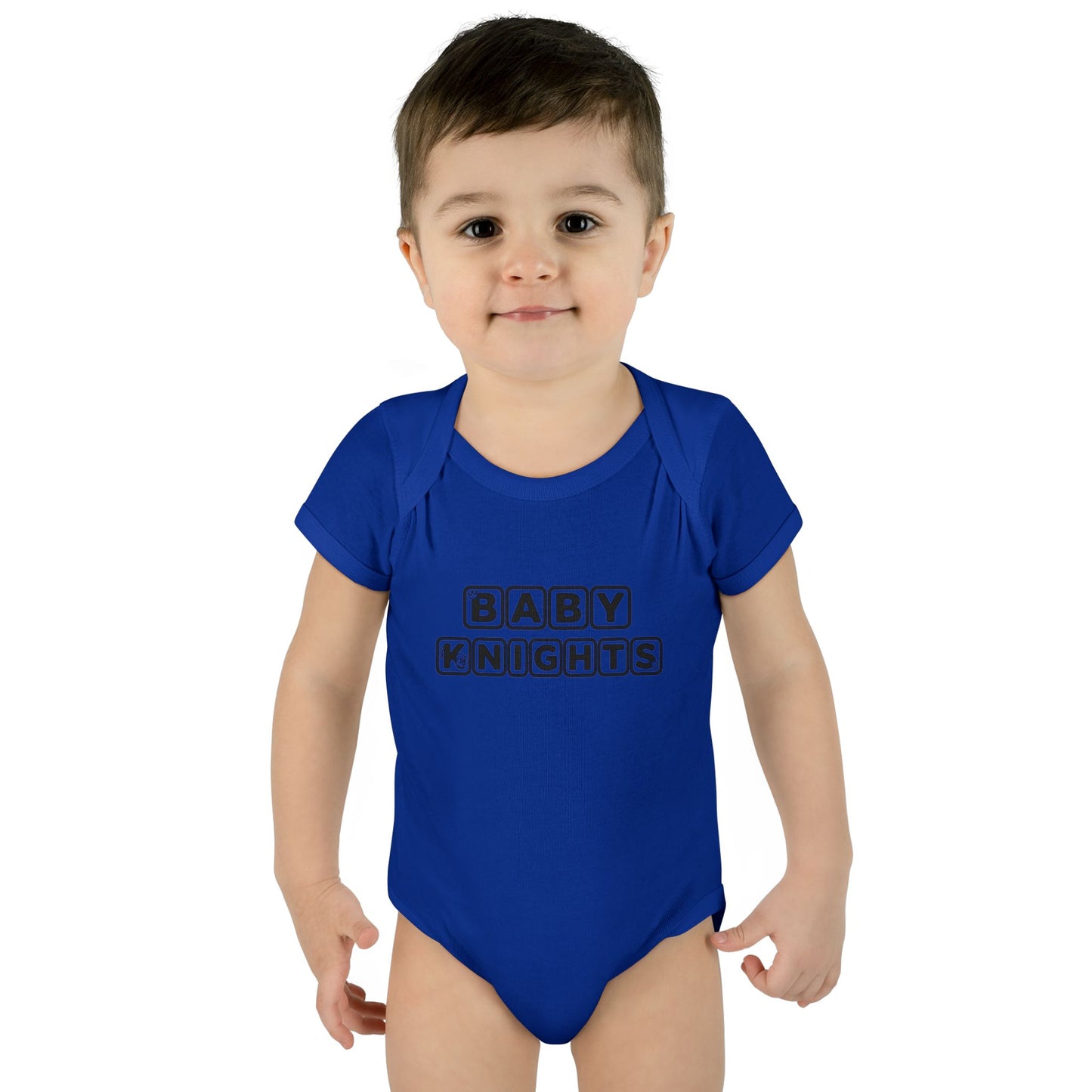 Unlimited Knights baby bodysuit