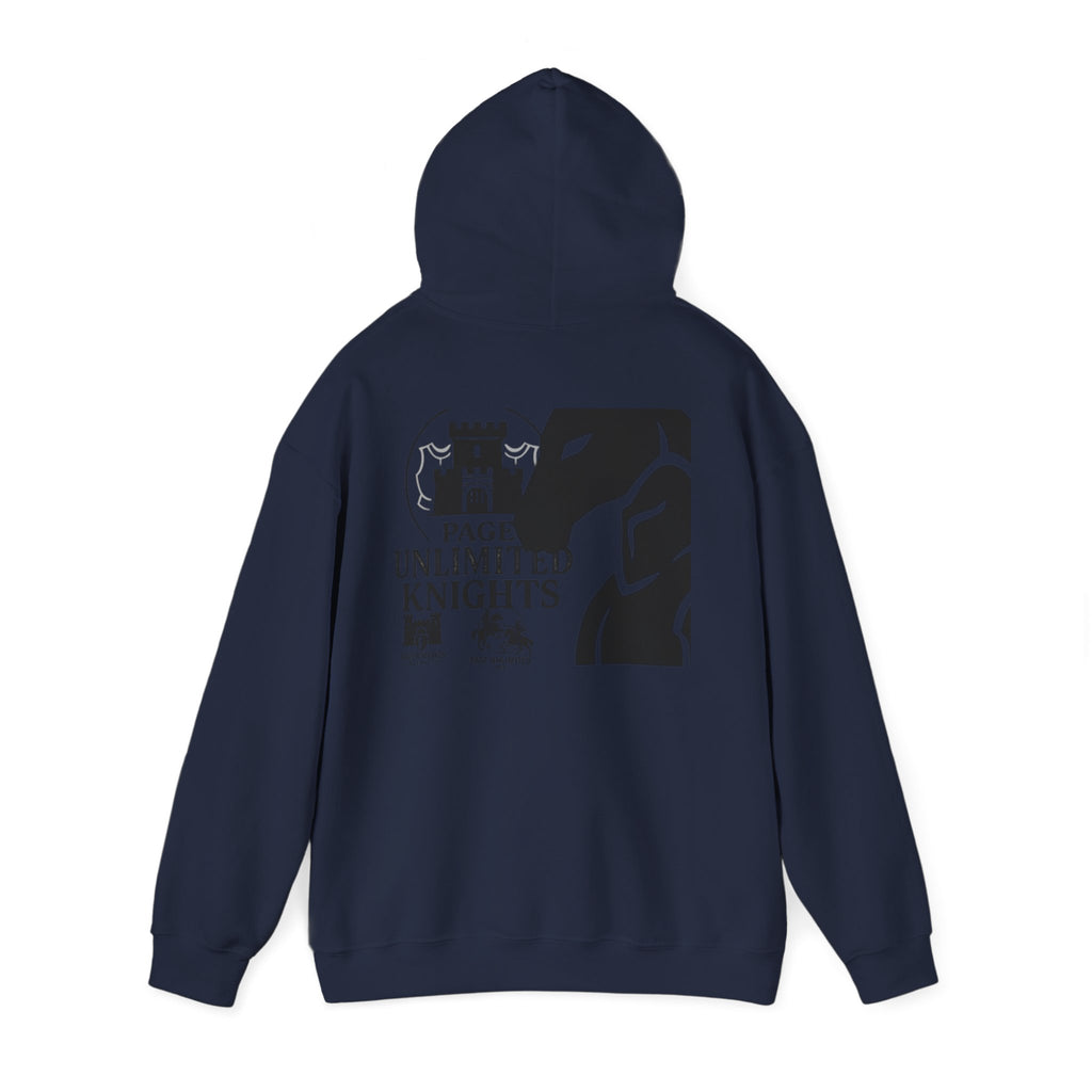 Chess Knight Hoodie — Page Unlimited Knights Graphic Hoodie