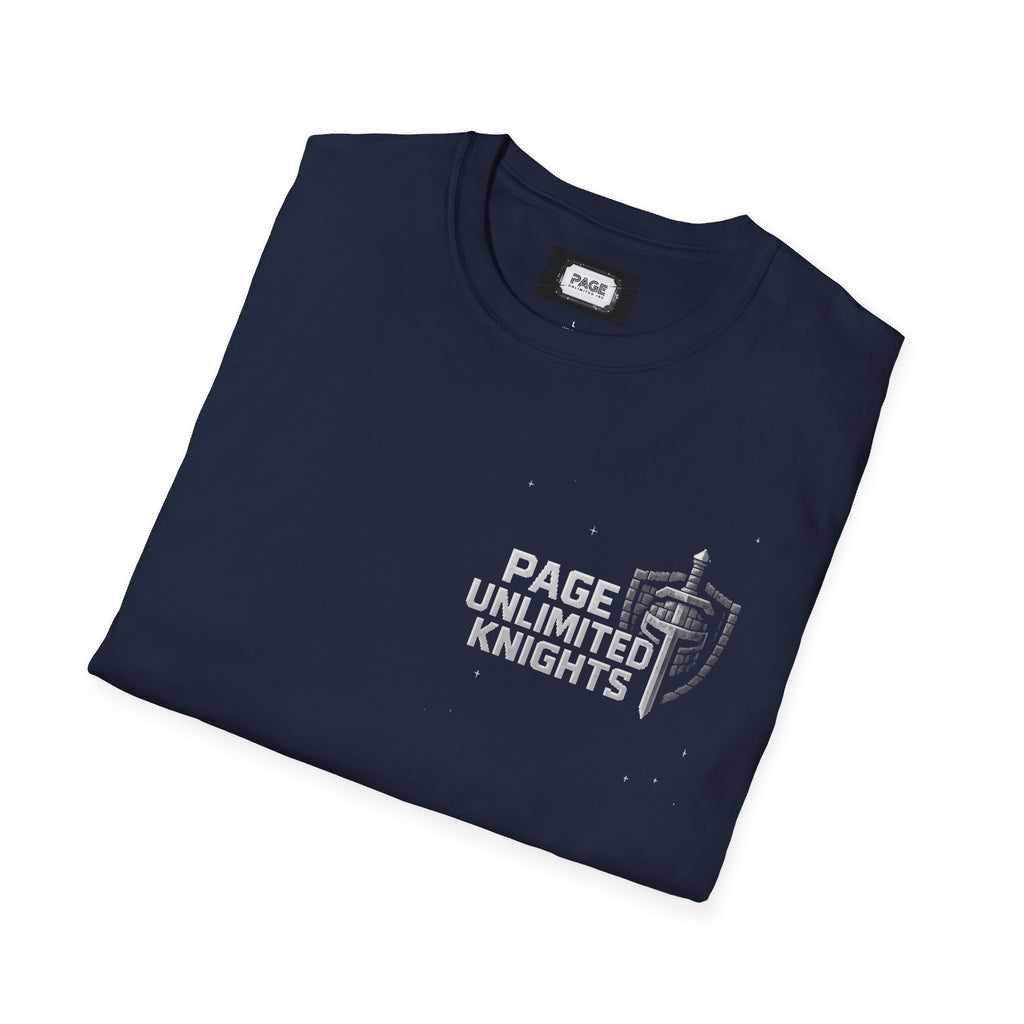 Page Unlimited Knights Medieval Graphic T-Shirt | Page Knights Illustration