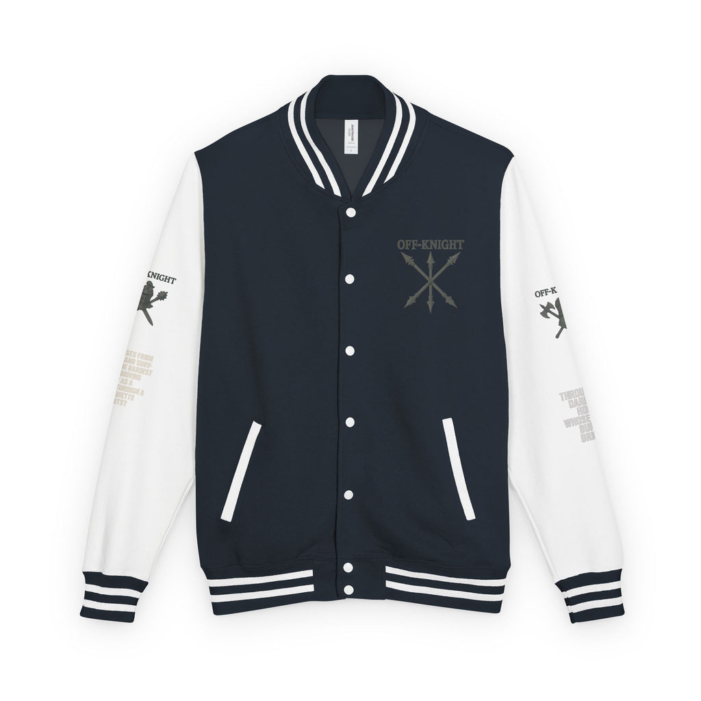 Off Knight Letterman Jacket | Page Unlimited Knights